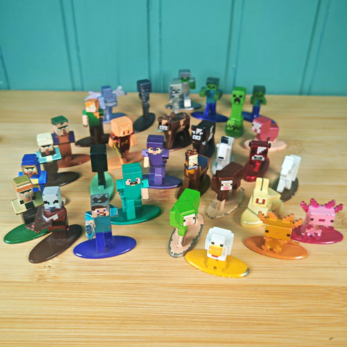 Minecraft nano metalfigs - minecraft,