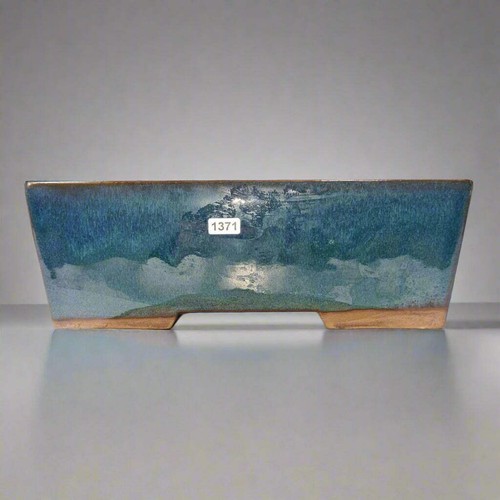 27cm glazed bonsai pot - glazed,