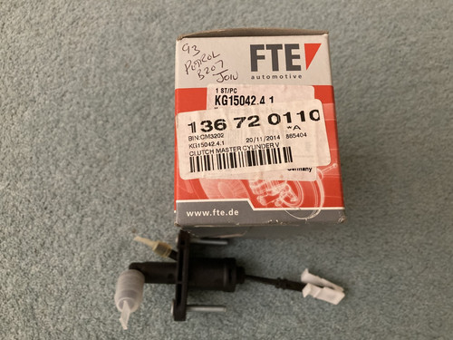 Fte clutch master - fte,