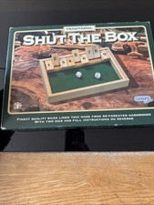 Bin Shut The Box - Wooden Dice