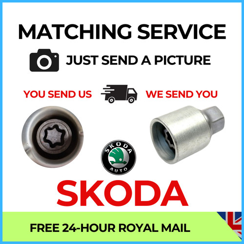 Skoda locking wheel - locking, nut