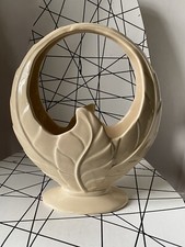 Art Deco Beswick Basket Leaf