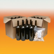 Wine Bottles Green - Box Of 24