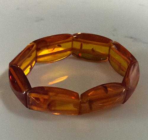 Amber guild cognac - guild, beaded