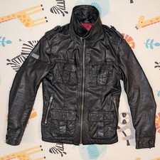 Superdry Leather Jacket Men's