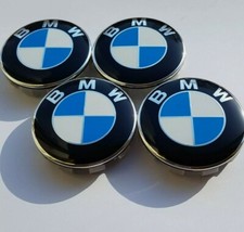 BMW WHEEL CENTRE HUB CAPS x 4 68mm 1/2/3/4/5 series