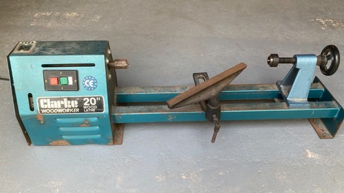 Clarke wood lathe inch - clarke, 20-inch