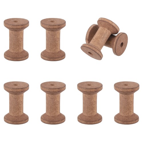 8pcs wooden spools crafts - 8pcs,