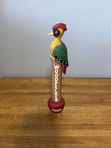 Woodpecker cider beer bird - woodpecker,