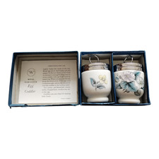 Royal Worcester Woodland Egg Coddlers x 2 Standard Size Boxed - Preloved GC