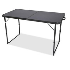Quest Superlite Black Stow Folding Camping Table Caravan Motorhome  F0112B