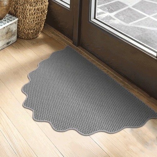Irregular front door - front, mat