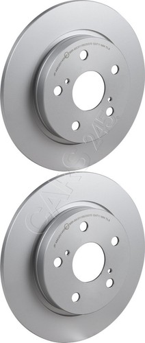 Rear brake disc set fits - disc,