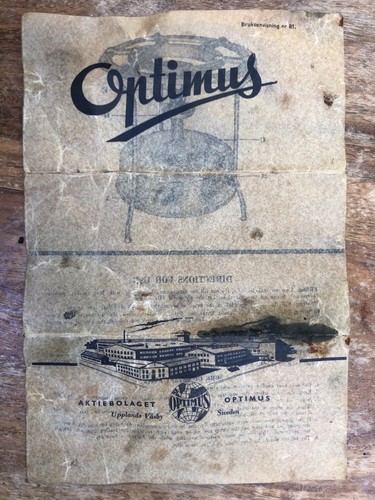 Optimus stove - optimus,