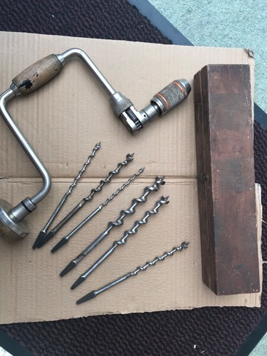 Vintage stanley ratchet hand - stanley,