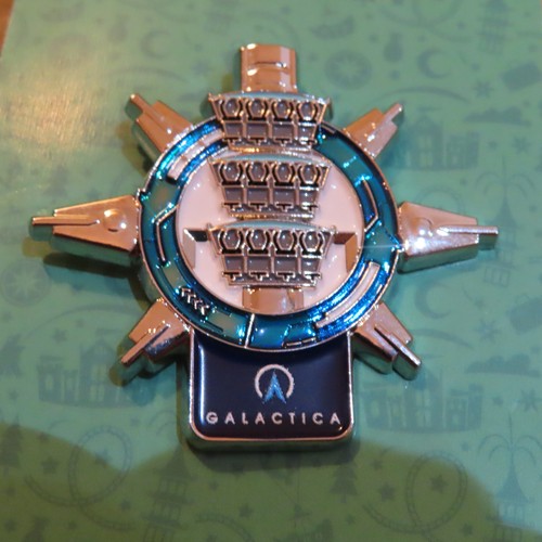 Alton towers galactica - alton, pin