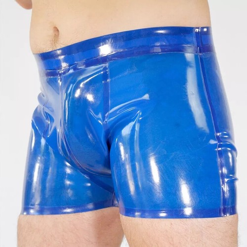 Transparent blue latex - transparent, rubber
