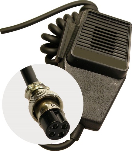 Pin radio microphone - cb,