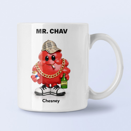 Funny chav mug - chav, mr