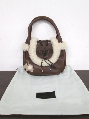 Radley brown leather sheepskin - radley,