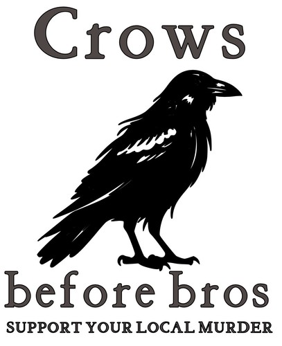 Crows before bros sticker - crows,