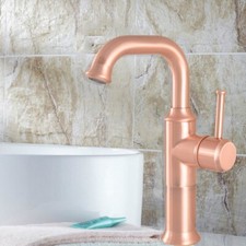 Bathroom Basin Sink Brass Faucet Single Handle Mixer Tap 1 Handle