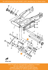 YAMAHA Collar, 90387-126Y1 OEM
