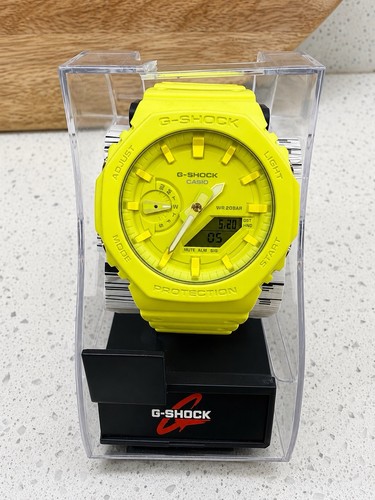 Casio shock yellow resin - g-shock,