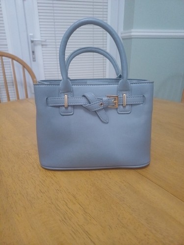 Grey blue primark handbag with - primark,