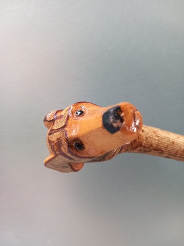 Vintage hazel walking stick - hazel,