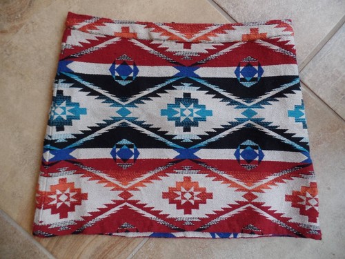 Topshop womens red aztec - womens, 6