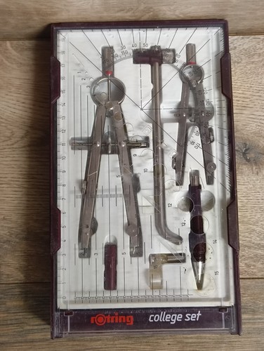 Vintage rotring college set - rotring,