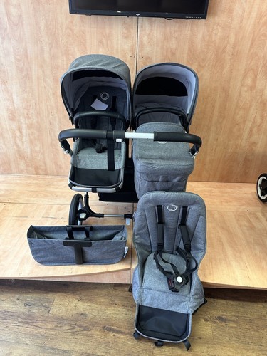 Bugaboo donkey duo silver - donkey, duo-silver