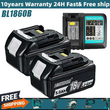 2X Genuine Battery For Makita