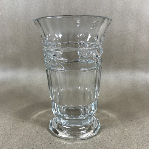 Vintage glass bouquet - glass, vase