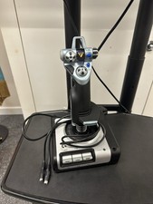 Logitech X52 Hotas Throttle and Joystick Controller And Saitek Proflight Rudder