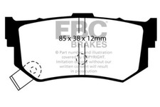 EBC Ultimax Rear Brake Pads for Suzuki Swift 1.3 GTi (AA34S) (89 > 97)
