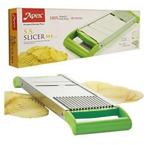 Mandolin 2in1 slicer crinkle - 2in1,