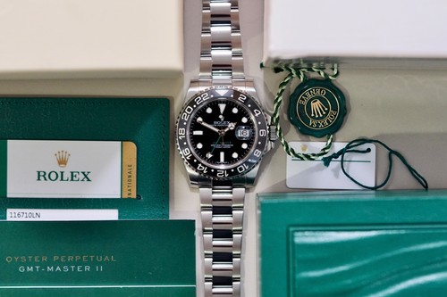 Rolex gmt master - ii, black