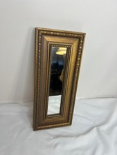 Gold Decorative Mirror 11x4"