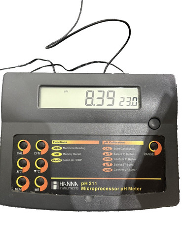 Hanna instruments 211 - hanna, ph