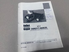 2000 National HT-7 TriPlex Reel Fairway Rough Mower Parts Manual Service HT7