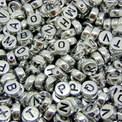 500 pcs 7mm silver - -,