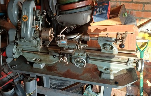 Myford ml7 lathe with - lathe, stand