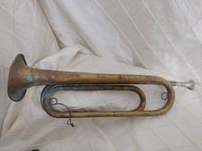 Vintage Rexcraft Official Bugle of the Boy Scouts Brass Instrument BSA Trumpet