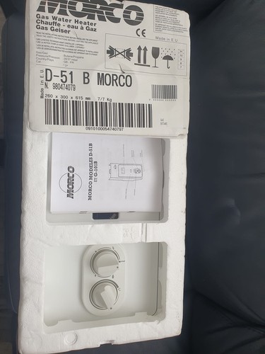 Morco 51b lpg gas water - morco,