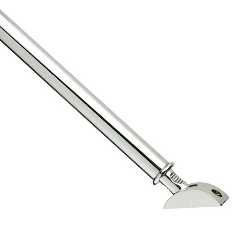 Steel metal spindles chrome - chrome, /