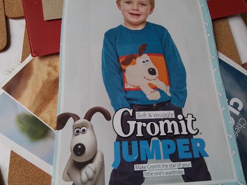 Gromit jumper knitting - knitting, pattern