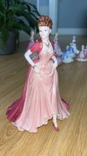 Coalport Figure Limited Edition Ladies Of Fashion Joanne Comes With Box