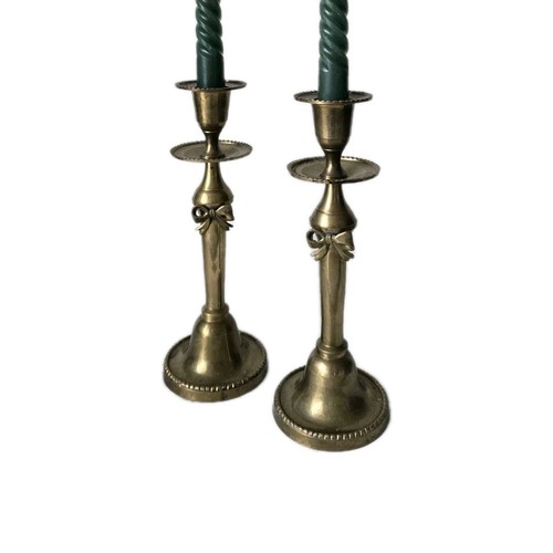 Vintage pair brass - pair, of